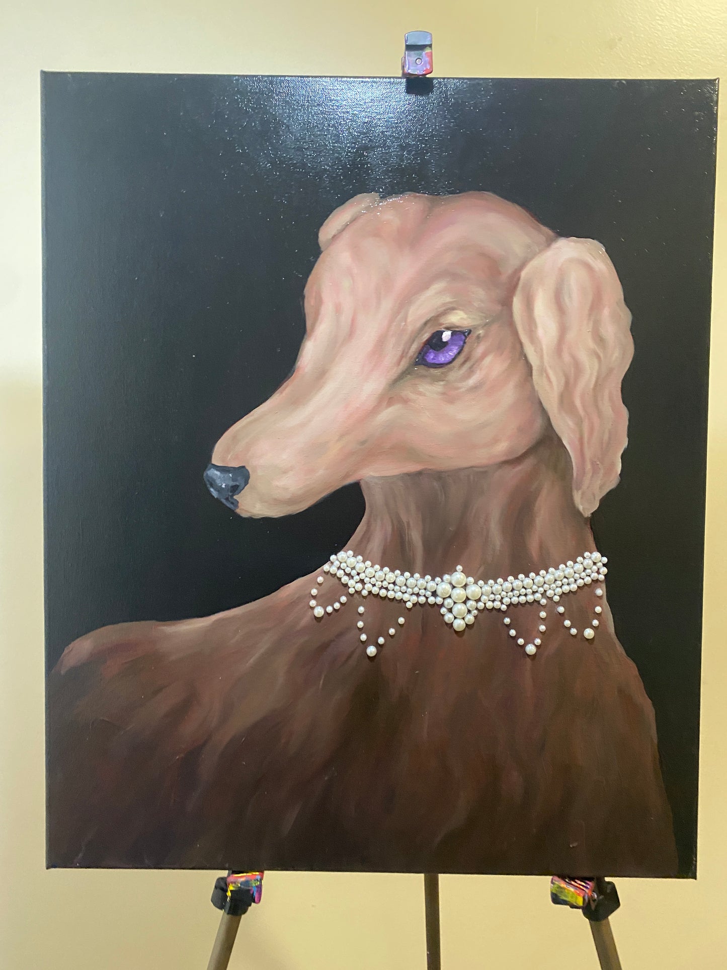 The Dog With The Pearl Necklace
