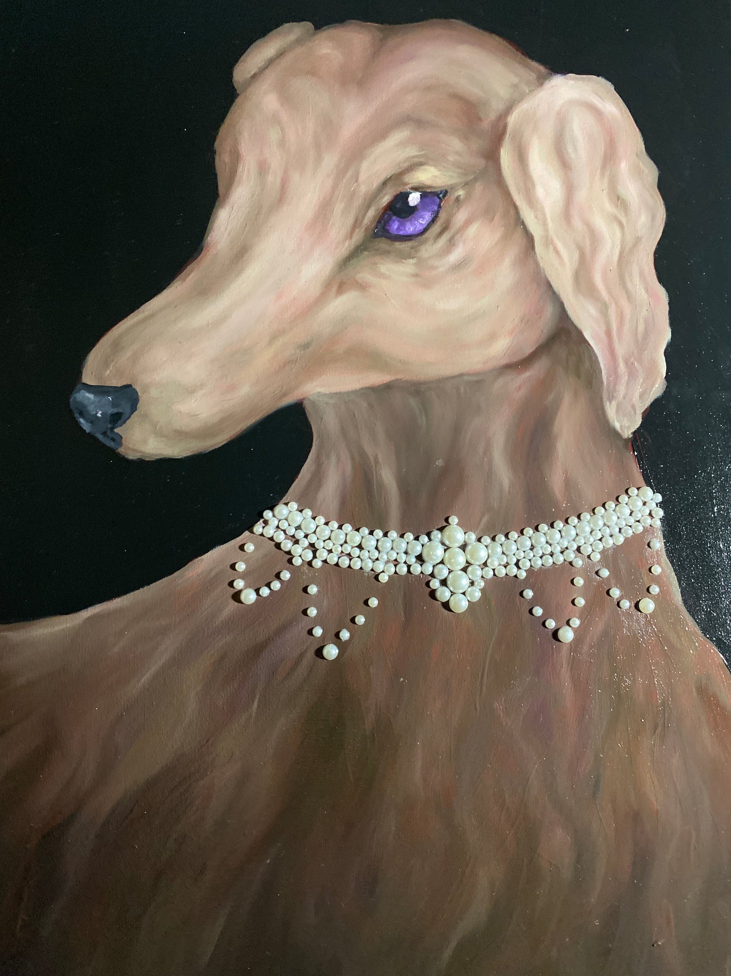 The Dog With The Pearl Necklace