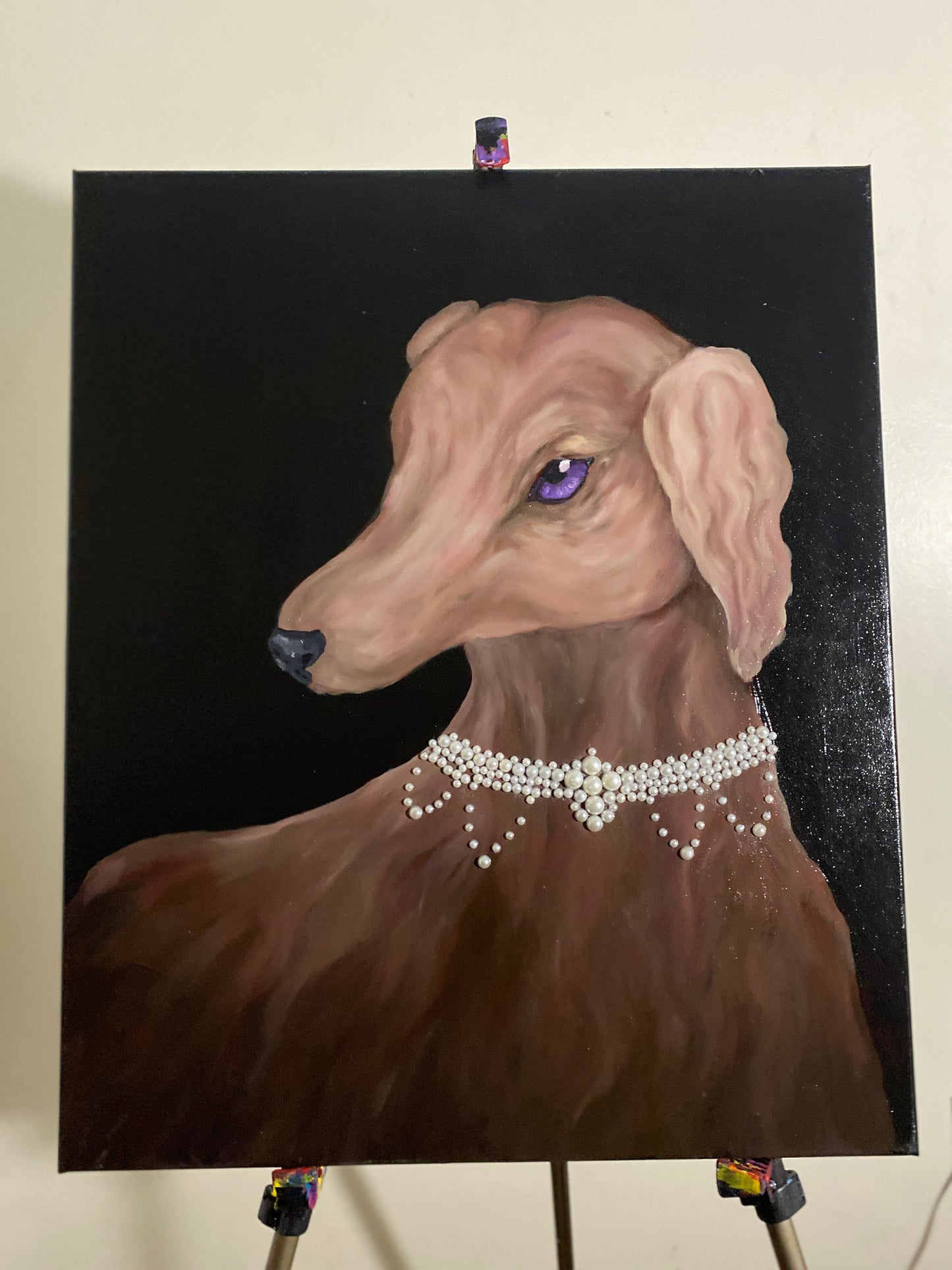 The Dog With The Pearl Necklace